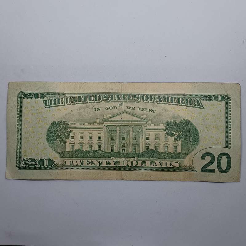 2009  Authentic Twenty US Dollar Bill
