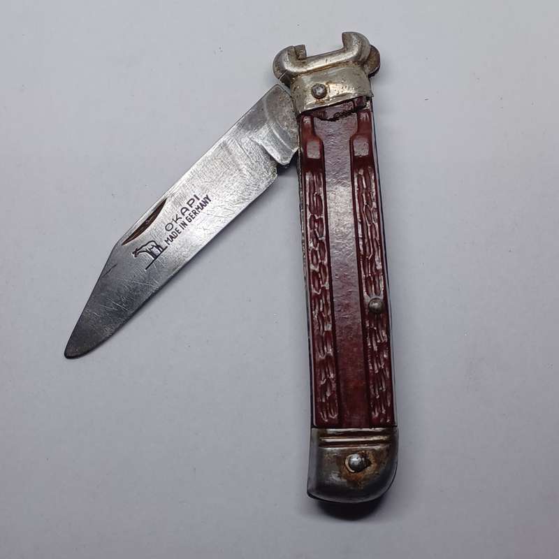 Vintage Authentic Okapi Pocket Knife Made in Germany