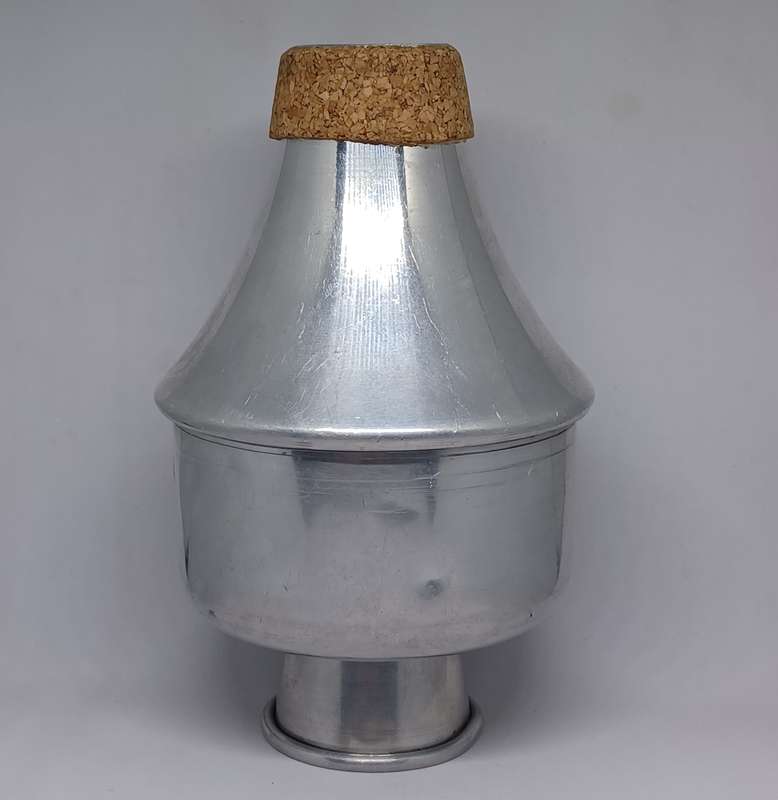 Vintage Aluminum Harmon Wah-wah Trumpet Mute