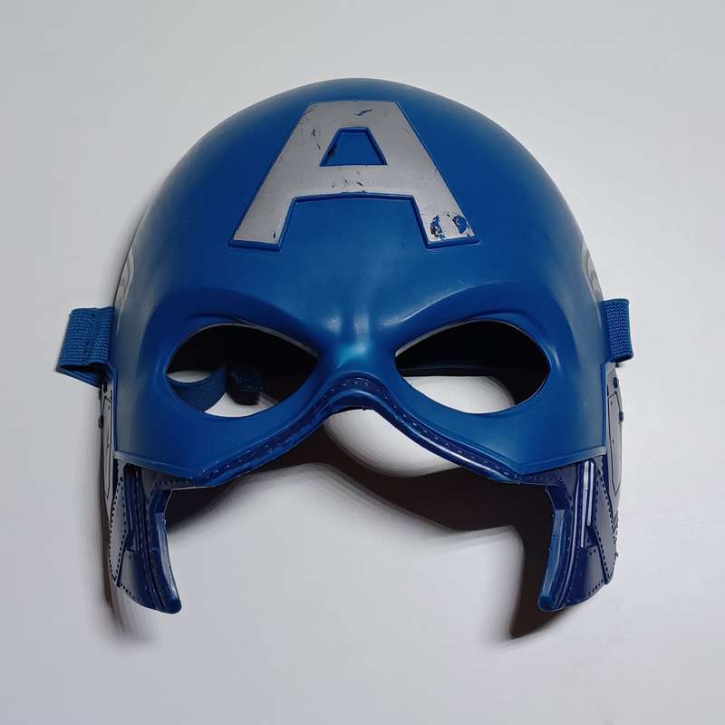 2011 Hasbro Marvel Captain America The First Avenger Hero Blue Mask