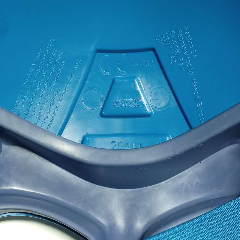 2011 Hasbro Marvel Captain America The First Avenger Hero Blue Mask