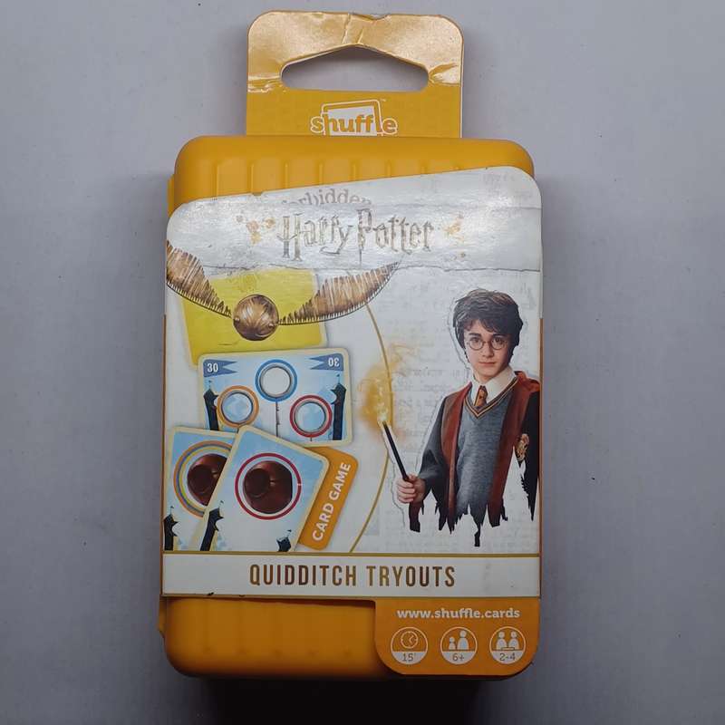 Goliath Shuffle - Harry Potter Card Game - Quidditch Tryouts