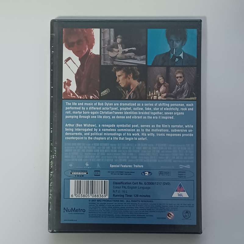 I`m Not There (DVD) - BOB DYLAN BIOPIC / Sealed /