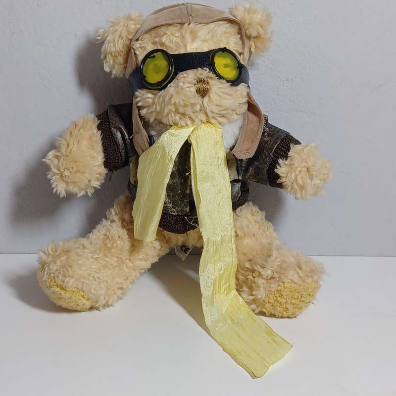 Pilot Bear Toy Peter 'The Teddy Bear Collection' Soft Plush Rare Collectable