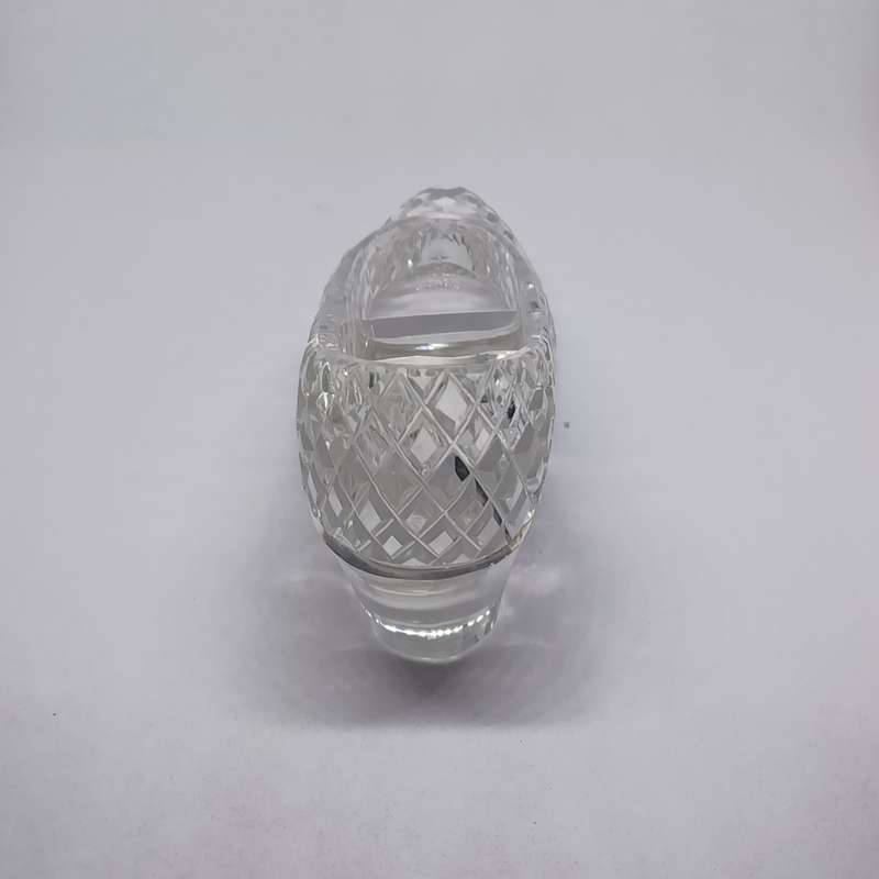 Vintage Crystal Shoe , Slipper Made In West Germany