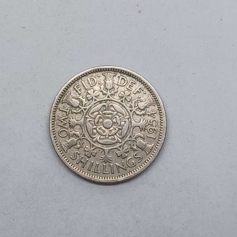 1954 Great Britain 2 Shillings