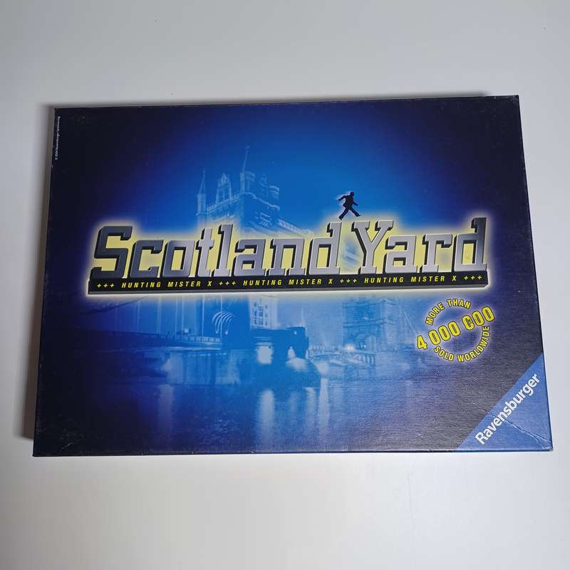 Scotland Yard Board Game - Ravensburger - Complete - 2000/2004