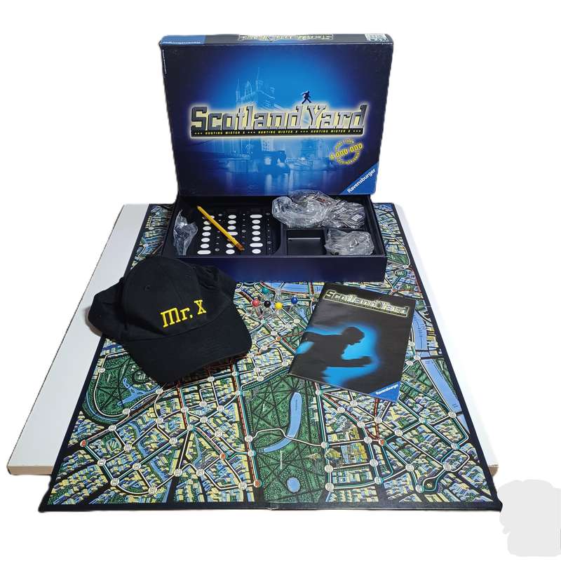 Scotland Yard Board Game - Ravensburger - Complete - 2000/2004