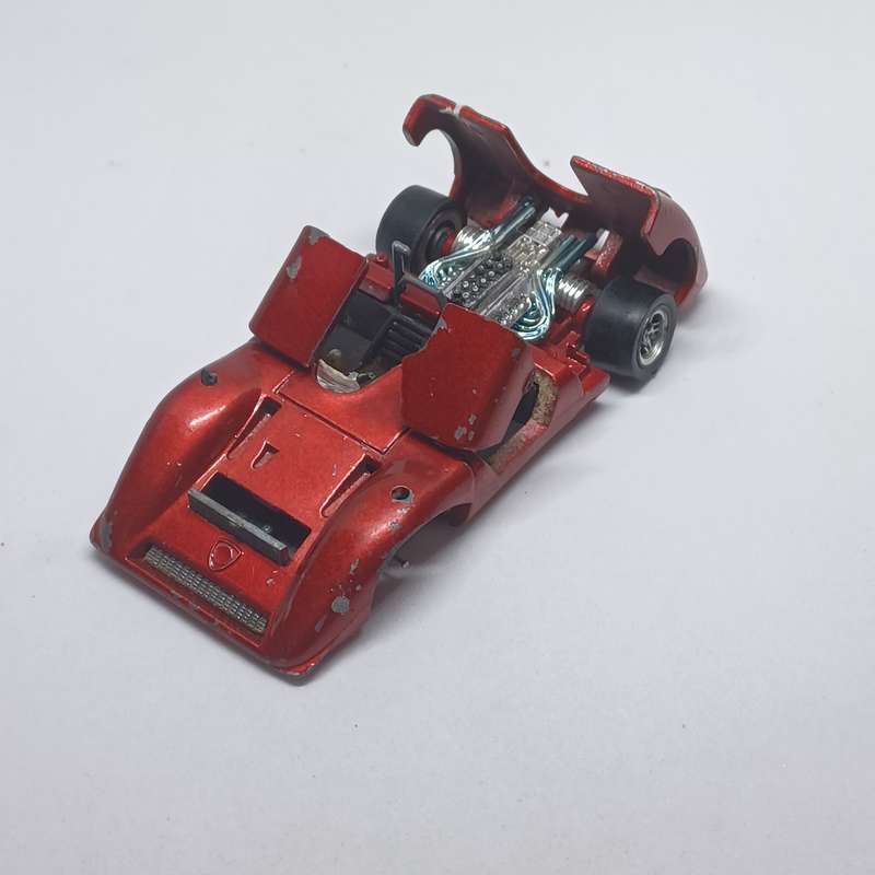 1/43 Vintage Hot Wheels Gran Toros Ferarri Can-Am Sputafuoco  Mattel Model