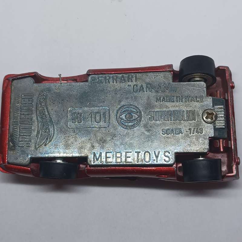 1/43 Vintage Hot Wheels Gran Toros Ferarri Can-Am Sputafuoco  Mattel Model