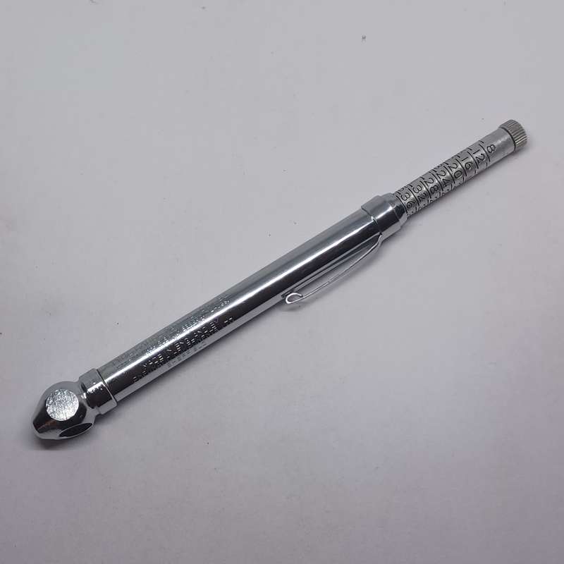 Vintage PCL Tyre Pressure Gauge Made in England by Pneumatic Components ltd (#1-  6-50lbs)