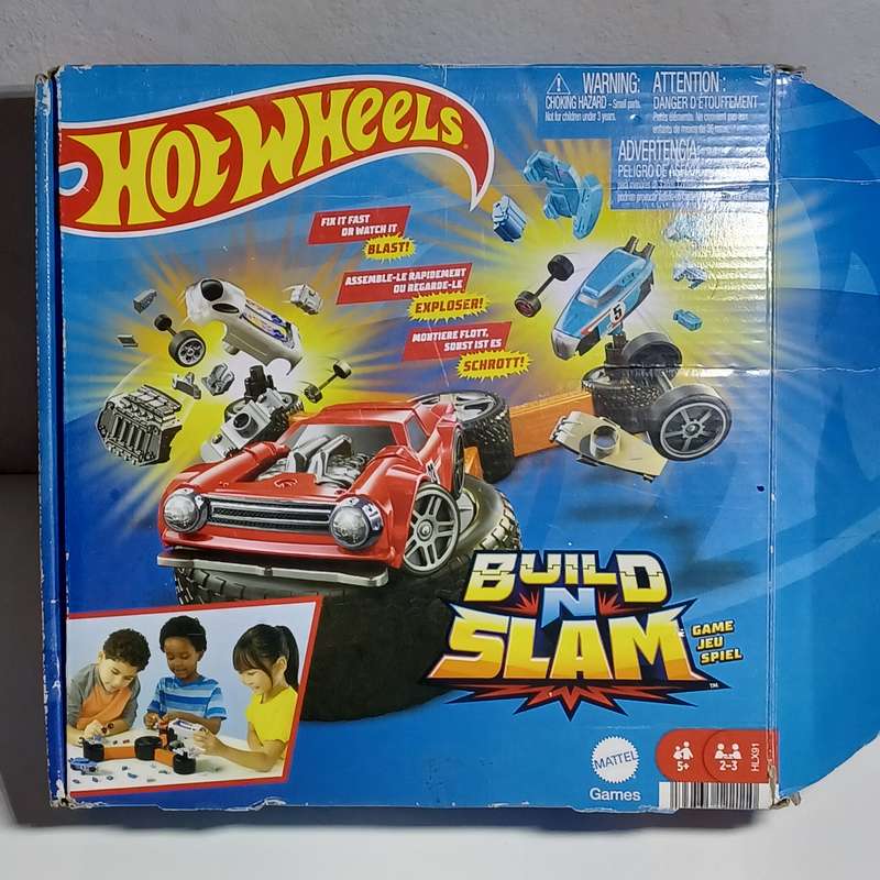 Hot Wheels Build N Slam Kids Games
