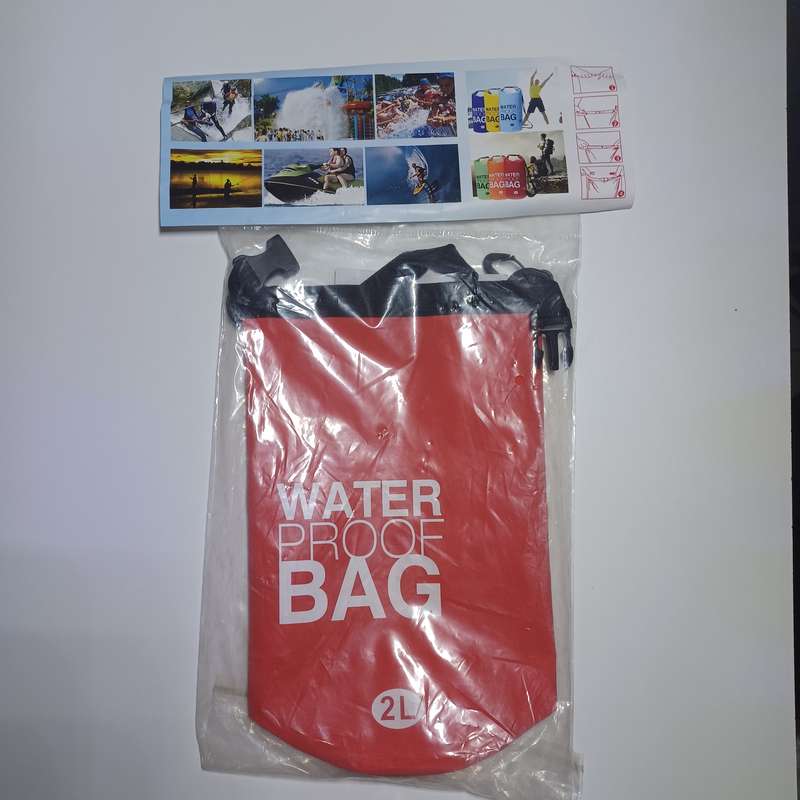Waterproof Beach Bag 2L - Red