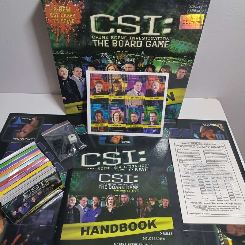 CSI The Board Game Encore Edition