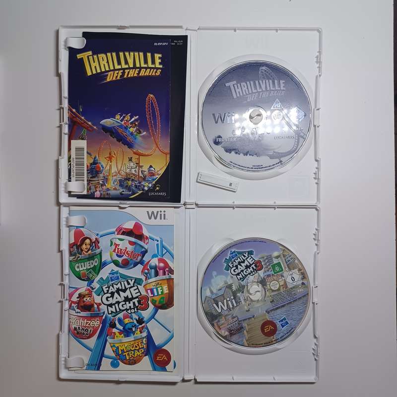 Nintendo Wii game bundle of 4 (all tested working)