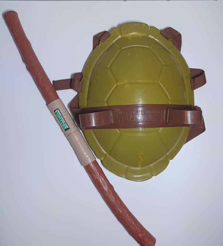 TMNT Teenage Mutant Ninja Turtles Kids Back SHELL 2013 Toy Cosplay w bo staff