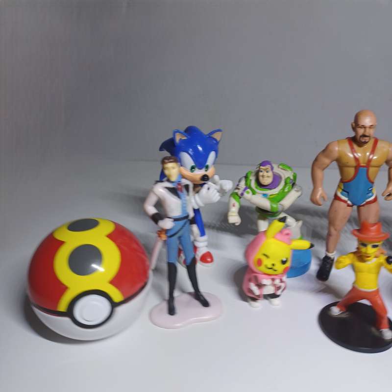 Variety of Various collectable toys