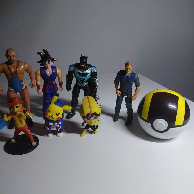 Variety of Various collectable toys