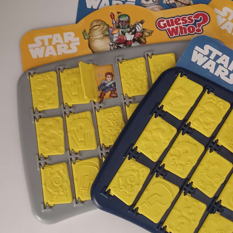 GUESS WHO Star Wars  Game Hasbro Gaming Disney Level 2 complete