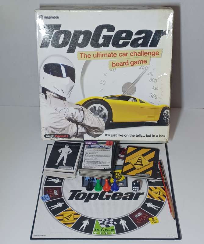 Top Gear The Ultimate Car Challenge Board Game BBC Imagination