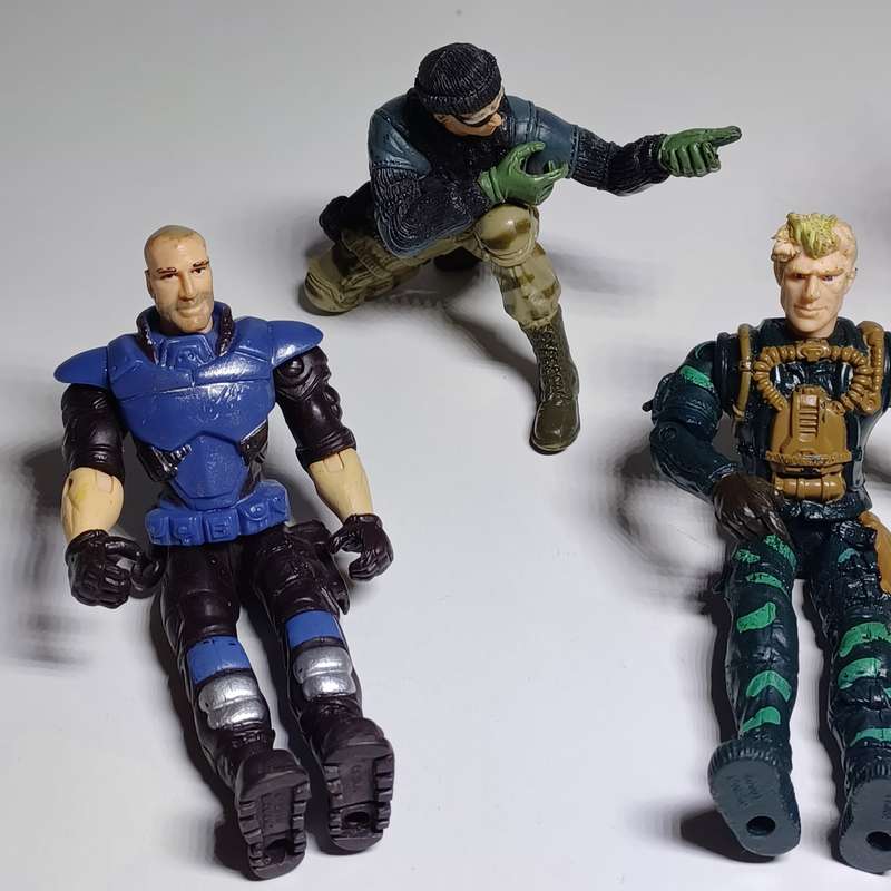 Lanard The Corps and CHAP MEI DELTA FORCE toy figures