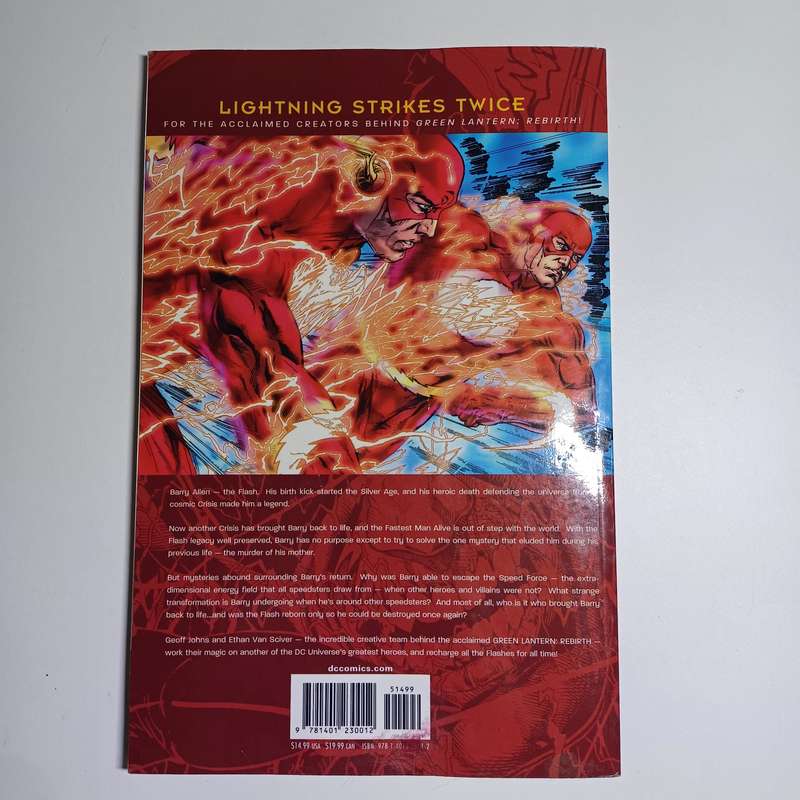Flash Rebirth Comic  by Geoff Johns (Author), Ethan Van Sciver (Illustrator)