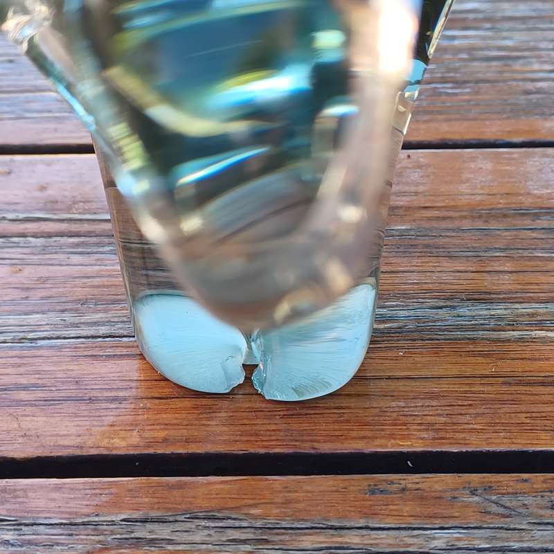 Ngwenya Glass Elephant (16.5cm x 14cm x 19.5cm)