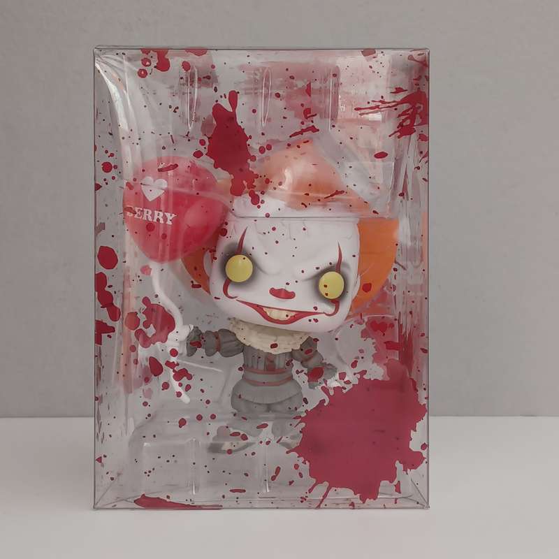 Funko Pop! IT Chapter 2 Pennywise-Balloon in Blood Splatter 4" Pop Protector