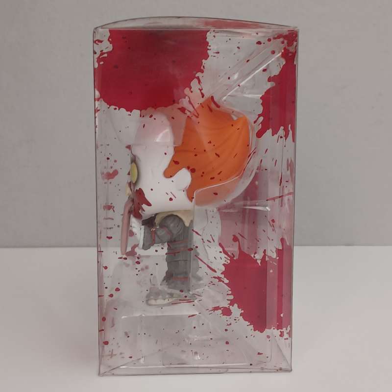 Funko Pop! IT Chapter 2 Pennywise Dog Tongue #781 [Funhouse] in Blood Splatter 4" Pop protector