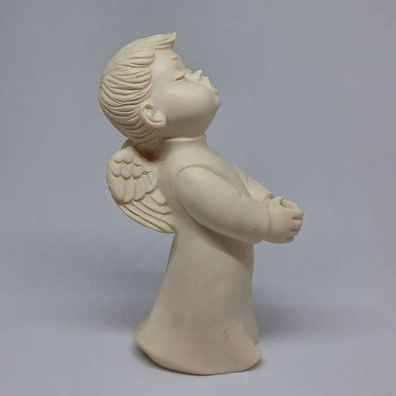 Vintage BIANCHI G. RUGGERI Singing Angel Figurine Made In ITALY