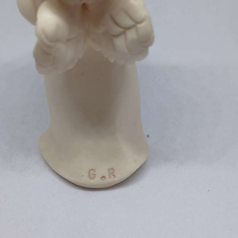 Vintage BIANCHI G. RUGGERI Singing Angel Figurine Made In ITALY