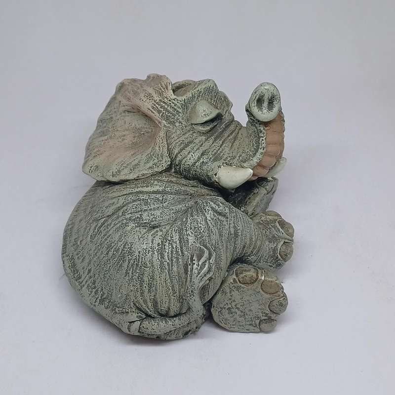 Vintage 1999 Sealmark sleeping Elephant figurine