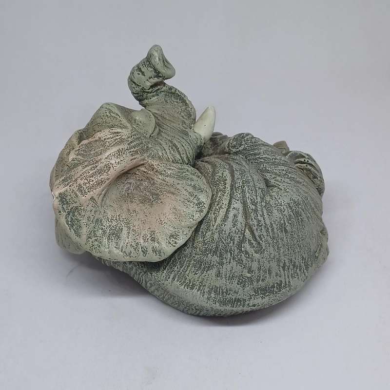 Vintage 1999 Sealmark sleeping Elephant figurine
