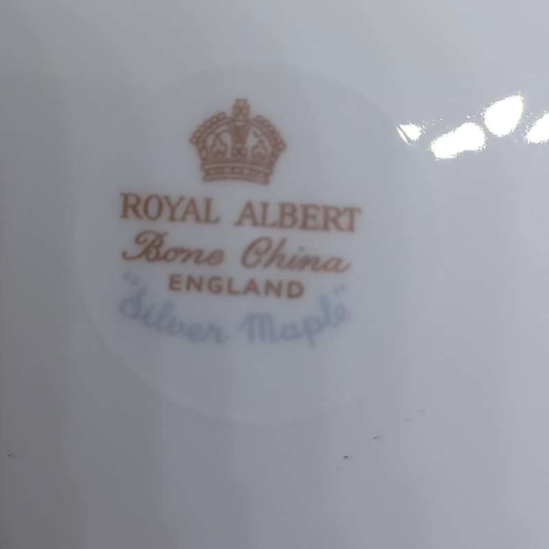 Vintage Royal Albert "Silver Maple" bone china pattern side plate