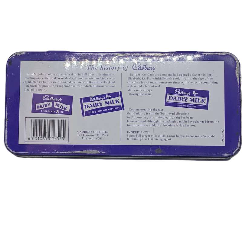 vintage Cadbury's Dairy Milk Chocolate tin