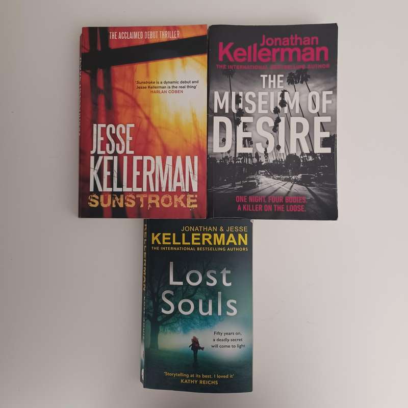 Kellerman family - Jesse Kellerman and Jonathan Kellerman Bundle 3 books