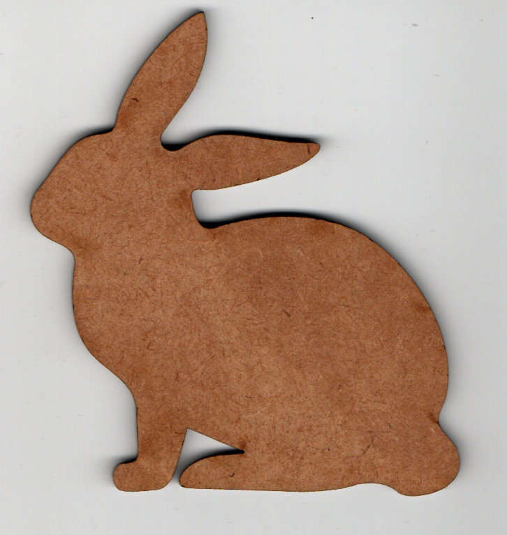 Bunny Cut Out Shape
