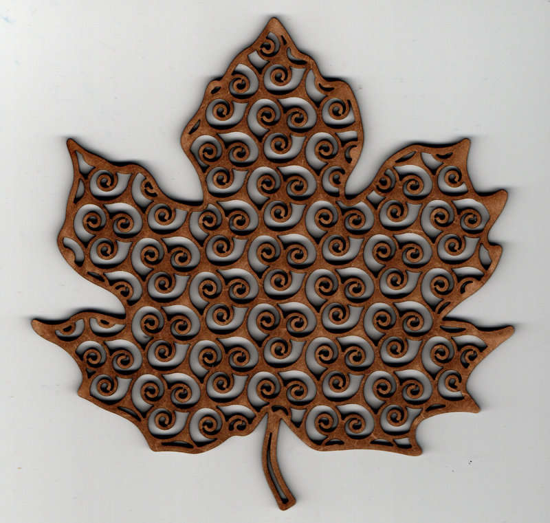 Maple Leaf Cut Out Shape