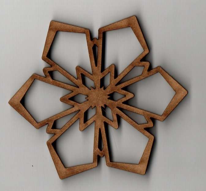 Cut Out Shape - Snowflake