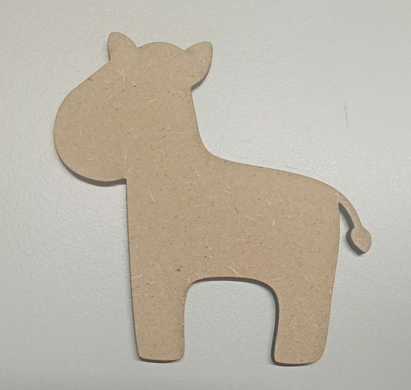 Cut Out Shape - zebra