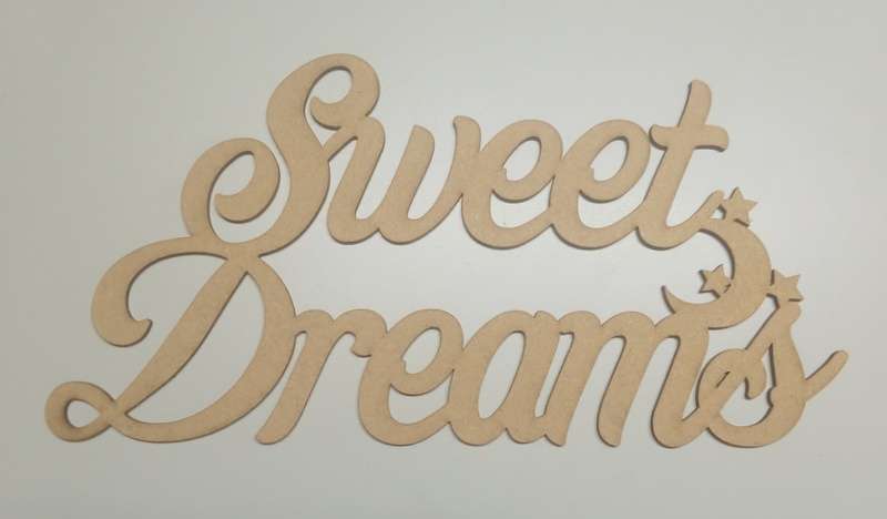 Cut Out Shape - Sweet Dreams