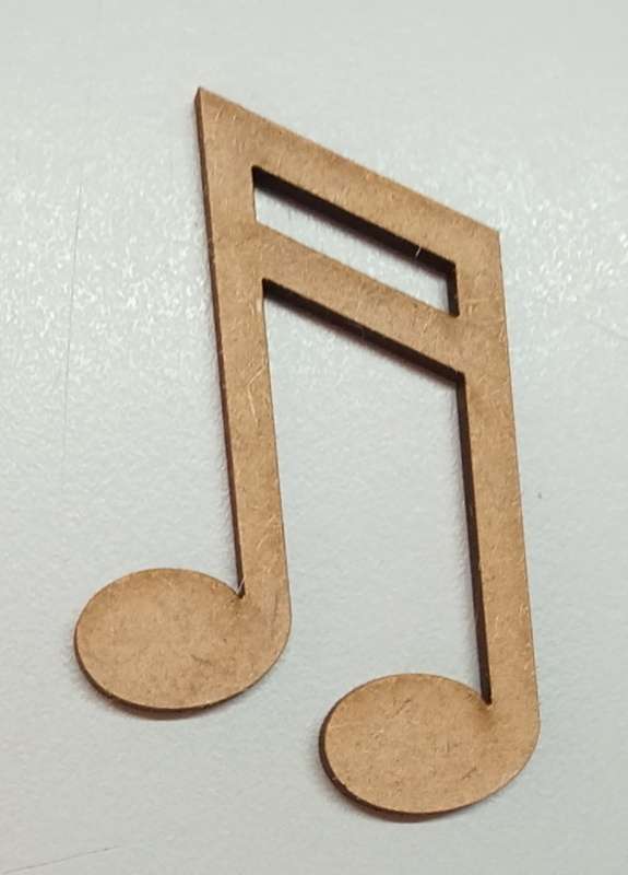 Cut Out Shape - Music Note