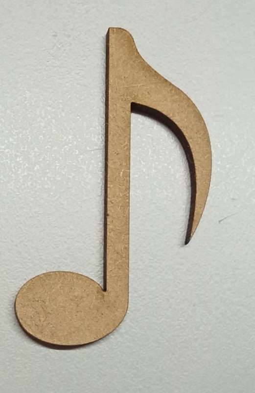 Cut Out Shape - Music Note
