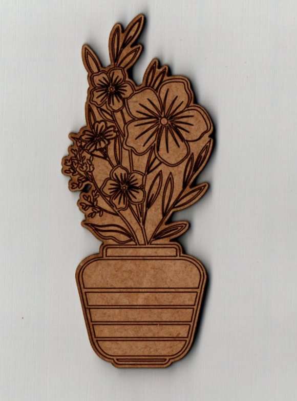 Cut Out Shape - Flower Pot