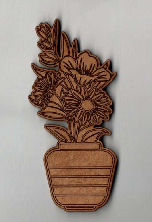 Cut Out Shape - Flower Pot