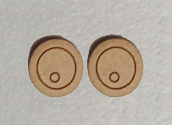 Cut Out Shape - Pair of eyes