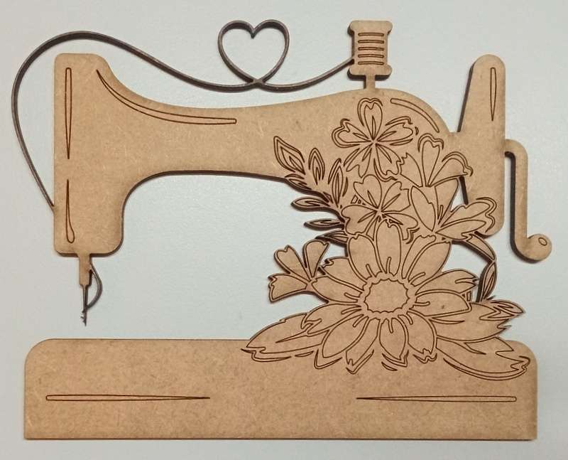 Cut Out Shape -Vintage Sewing Machine