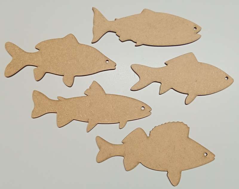 Cut Out Shapes Set - Fish fillets