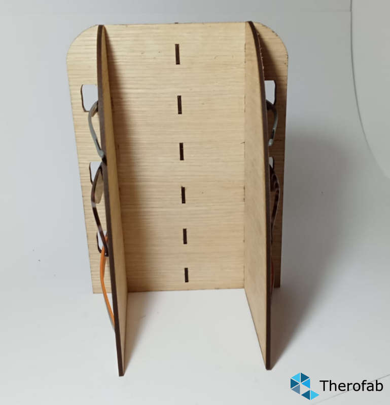 Wooden Sunglasses stand