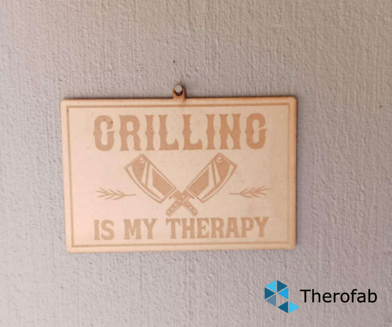 Grilling wall decor